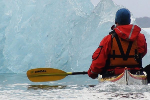 patagonia kayaking iceberg san rafael